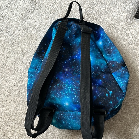 JANSPORT jansport MINIATURE backpack galaxy print trendy bag - Picture 2 of 3